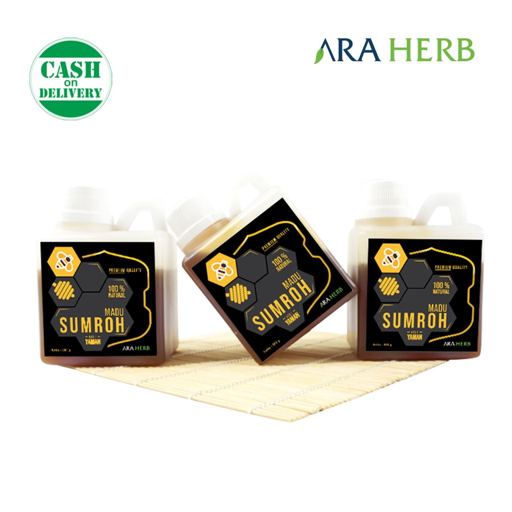 Madu sumroh Import Yaman Asli 500gr / Madu Manis Madu Herbal ARA HERB