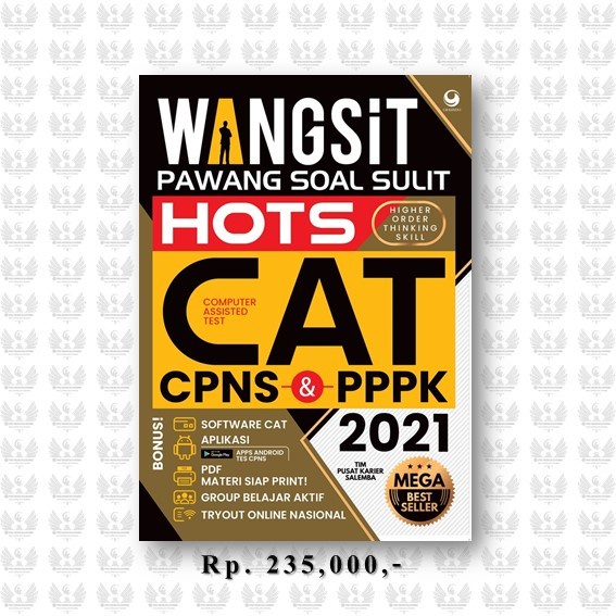 

TURUN HARGA Buku Wangsit HOTS CAT CPNS & PPPK - TIM PUSAT KARIER SALEMBA KPL502
