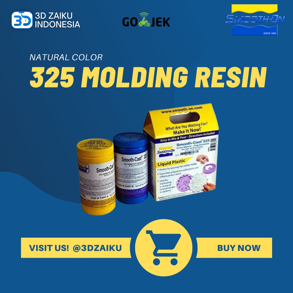 Original Smooth On SMOOTH-CAST 325 Molding Resin dari USA