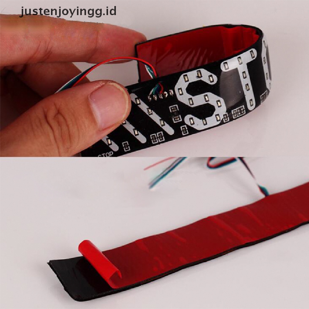 Justenjoyingg.id / 51 Lampu LED DRL Rem / Sein Belakang Motor