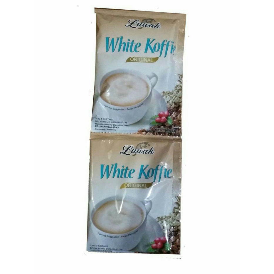 

Kopi Luwak white koffie 20g x 10 bungkus