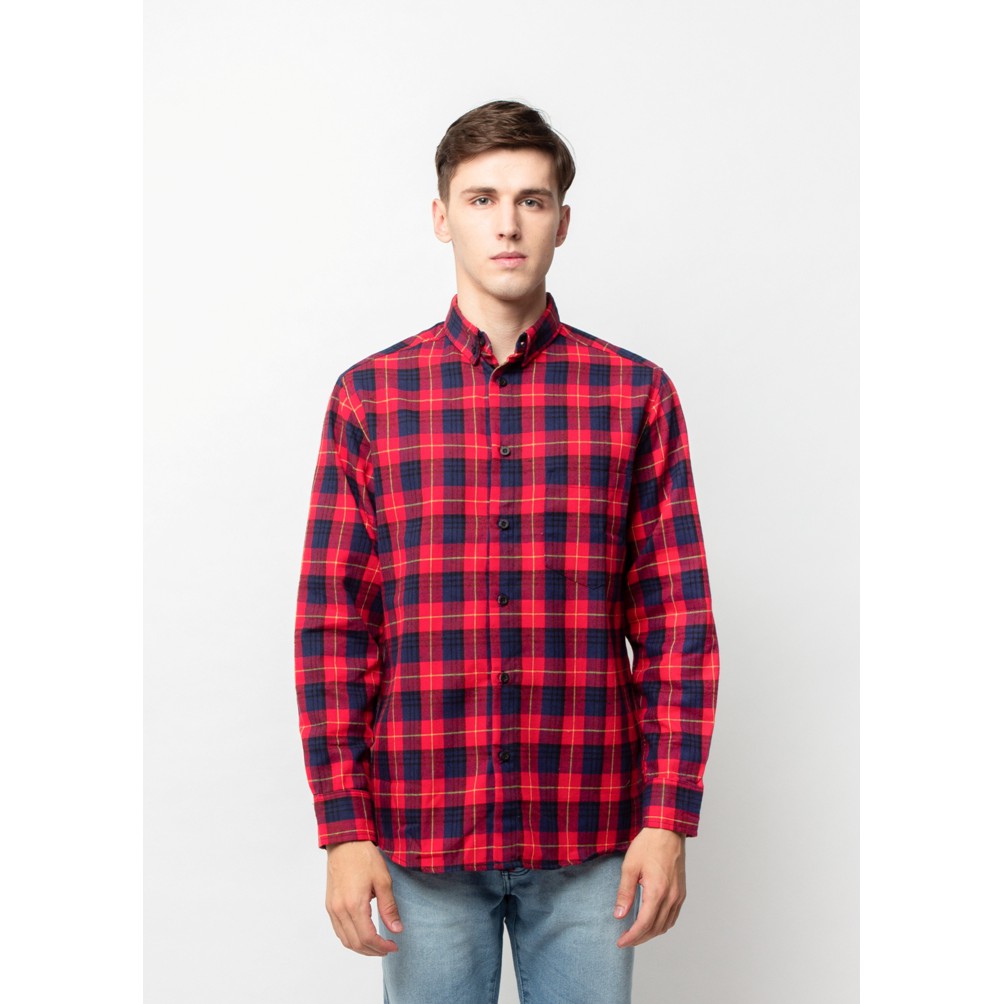 

Erigo Flannel Bhanuni Red