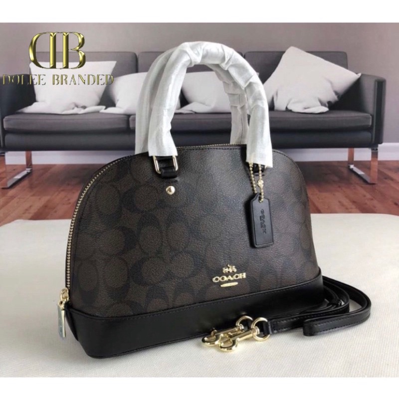 CH MINI SIERRA SATCHEL IN SIGNATURE CANVAS (CH F27583)