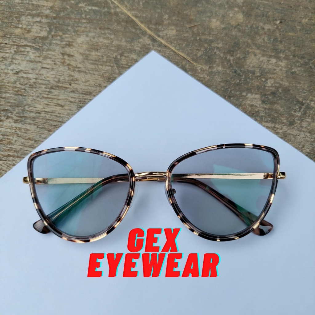 Frame Kacamata - Vani CAT EYE LENSA PHOTOCROMIC | BLUECROMIC | BLUERAY NORMAL MINUS CYL 98525