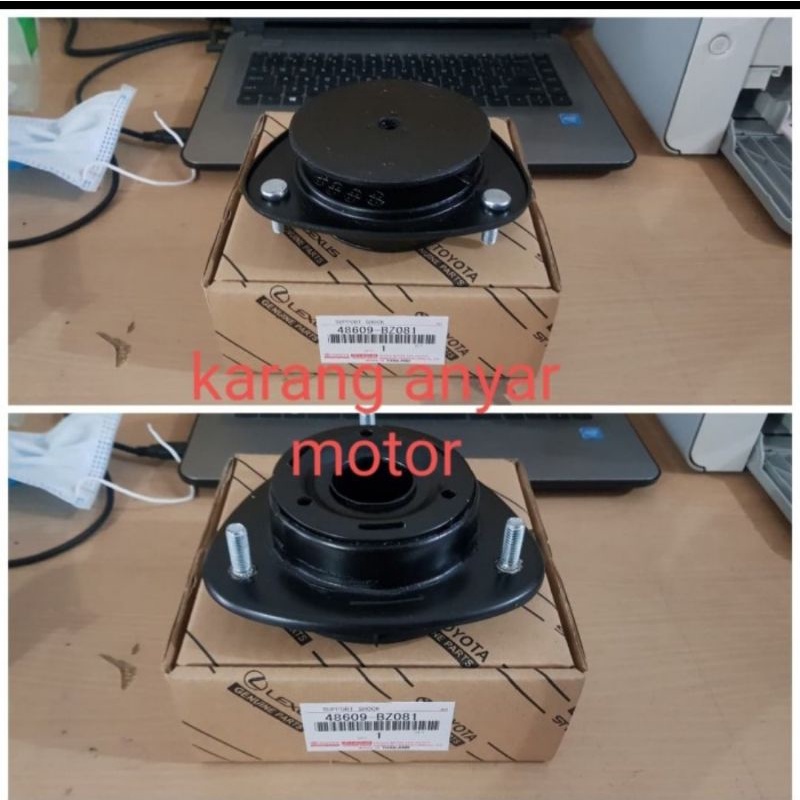 SUPPORT SHOCK DEPAN AVANZA VELOS