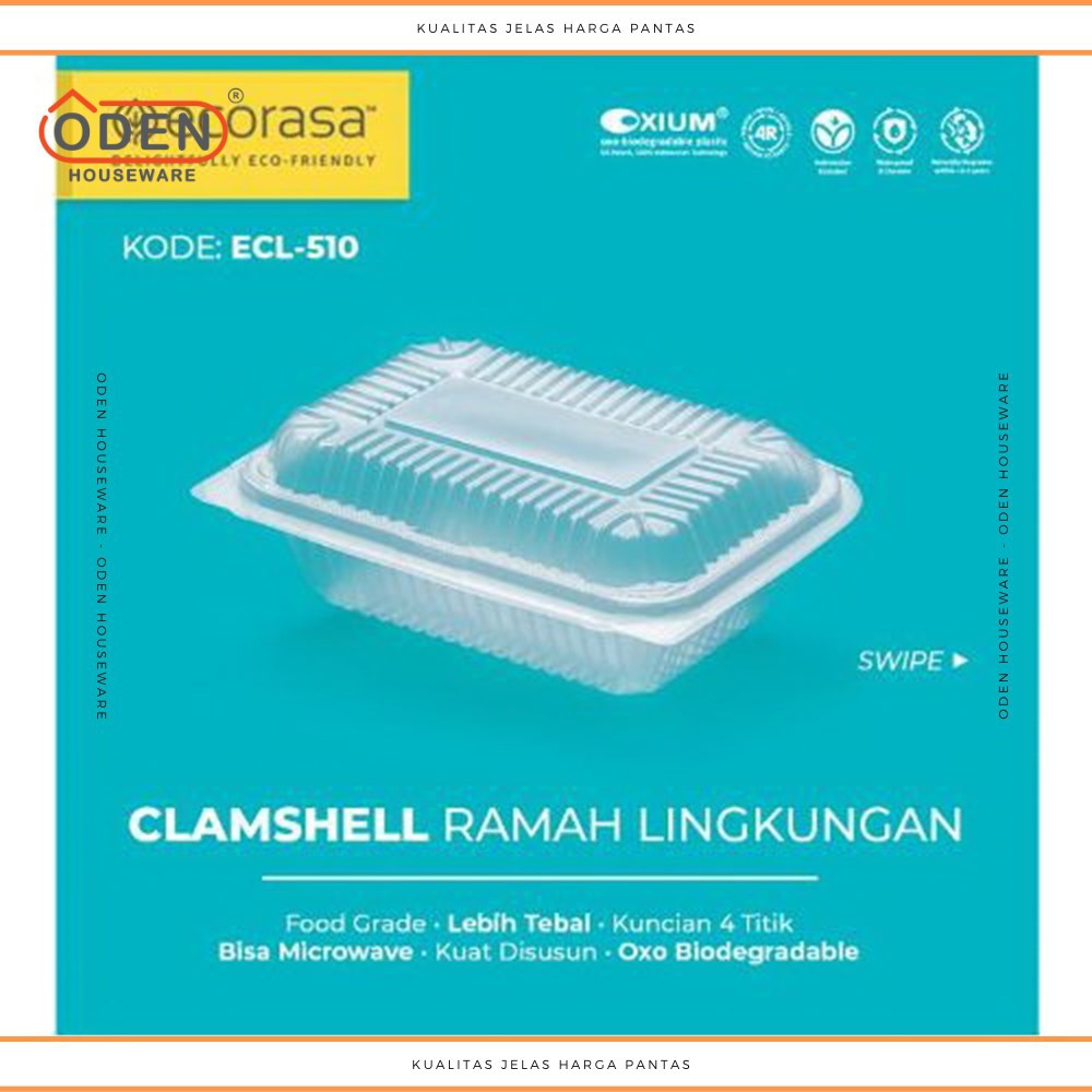 

Container Thinwall / Clamshell Ecorasa ECL-510 (Oxium)