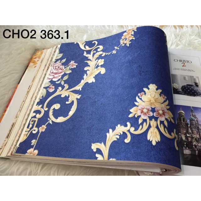 Wallpaper Dinding Motif Klasik Mewah