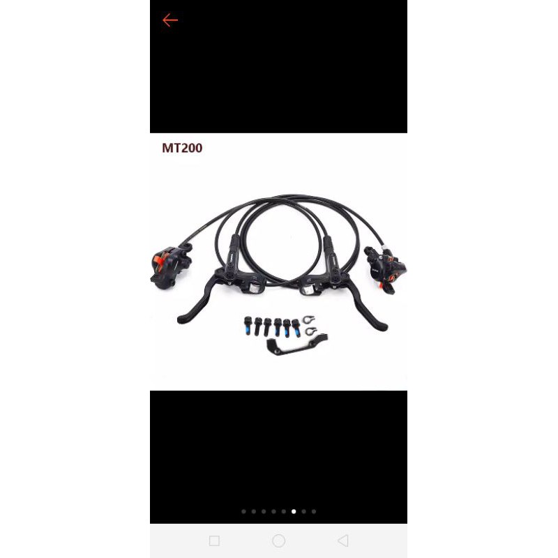 Rem sepeda shimano MT200