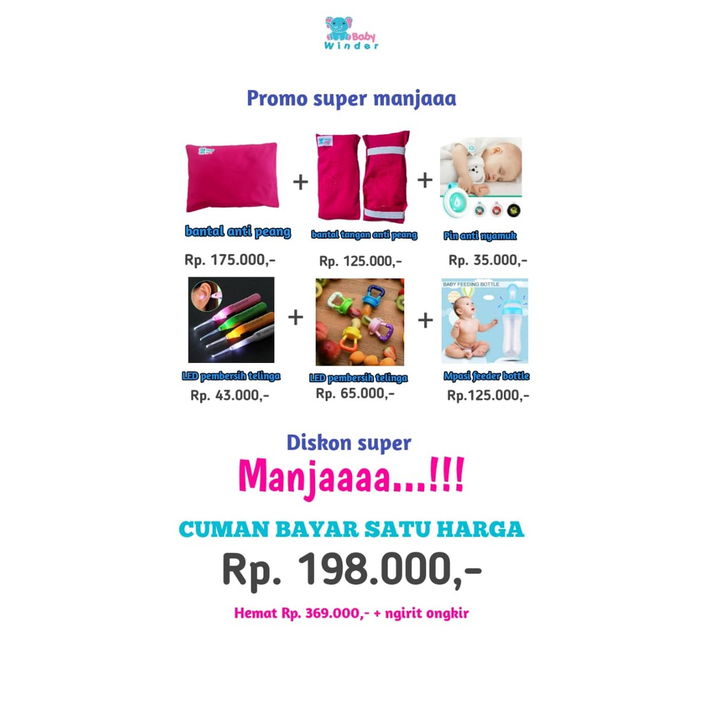 BELI 1 dapat 6 produk untuk baby