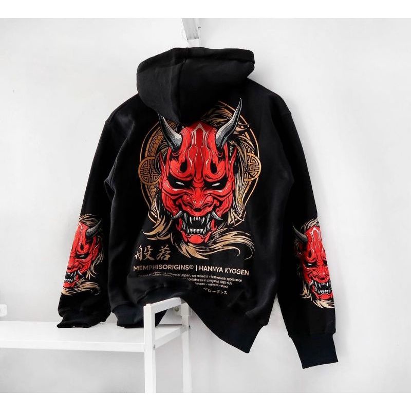 JAKET SWEATER HOODIE PROSTREET DISTRO PRIA WANITA-SWEATER HOODIE UNISEX SAMURAI JEPANG-SWEATER ANAK 