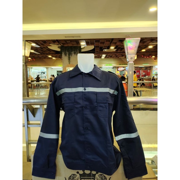Baju Kerja Safety Proyek Bahan Japan Drill Original
