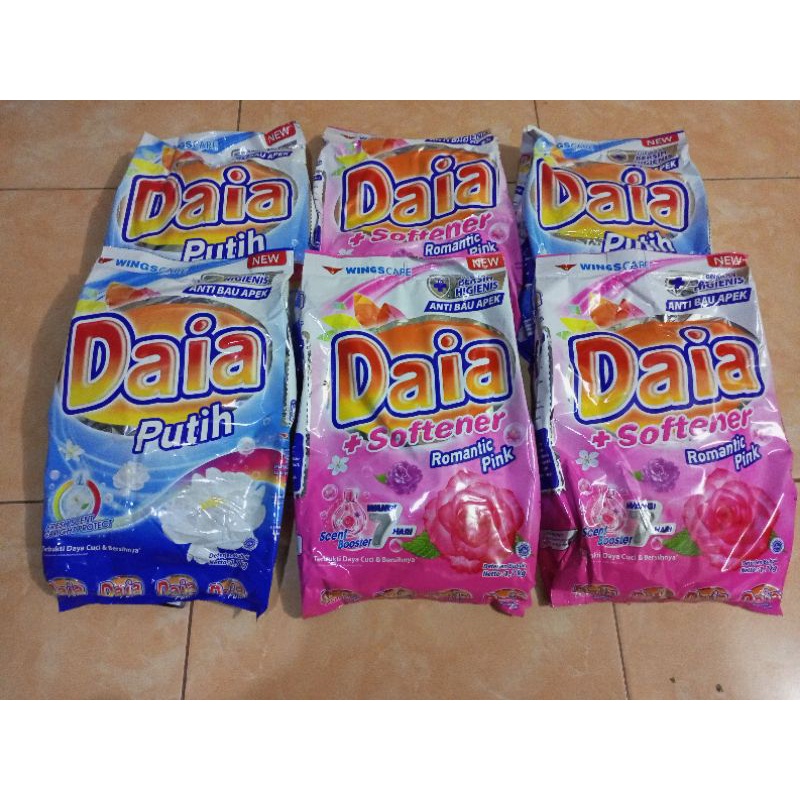 Daia Detergen softener Bubuk Netto 1,7 Kg