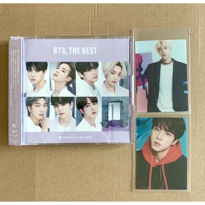 Album BTS The Best Japan UMJ Version Photocard PC Jin Seokjin Universal Music Japan FC