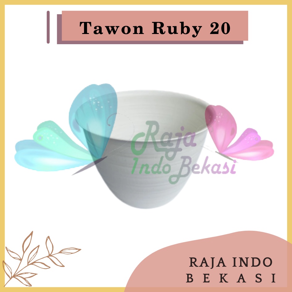 Pot Bunga Jm Ruby 20 Putih Motif Tawon Mirip Pot Tawon Pirus Pot Tawon Putih 18 20 21 24 25 27 28 30