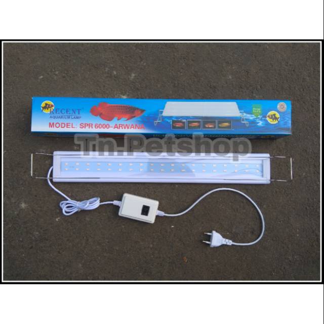 Lampu LED Aquarium Arwana SPR 6000 -- Lampu Aquarium Ikan Hias Arwana