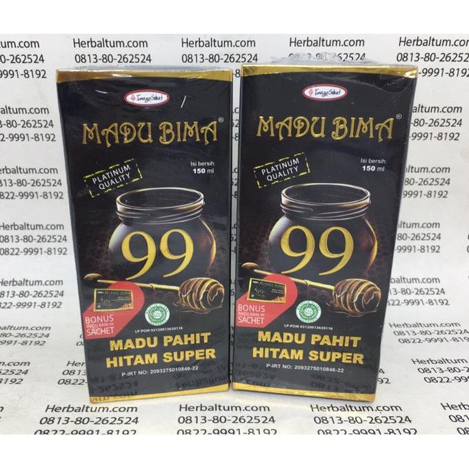 

Madu Hitam Pahit Bima 99 -Kemasan Terbaru-