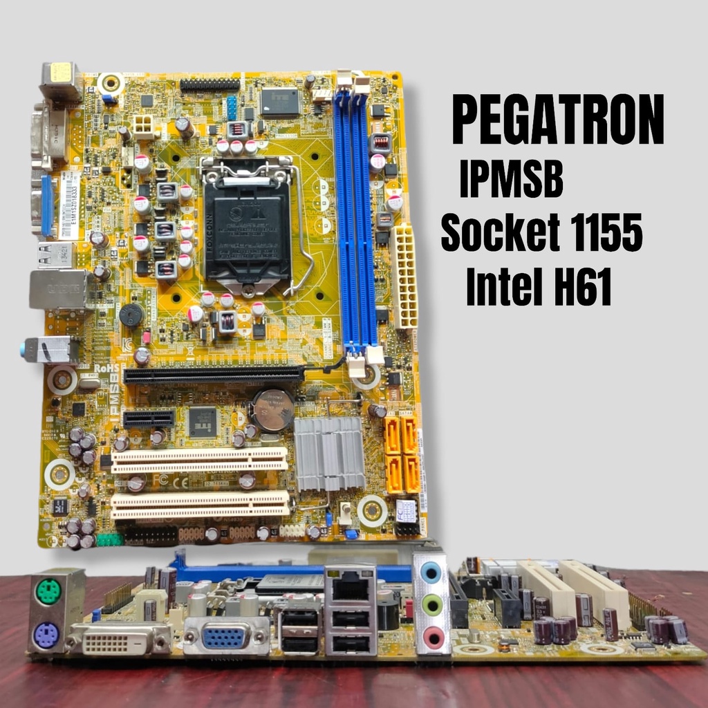 Motherboard Intel H61 Socket 1155 Support Core i7 i5 i3