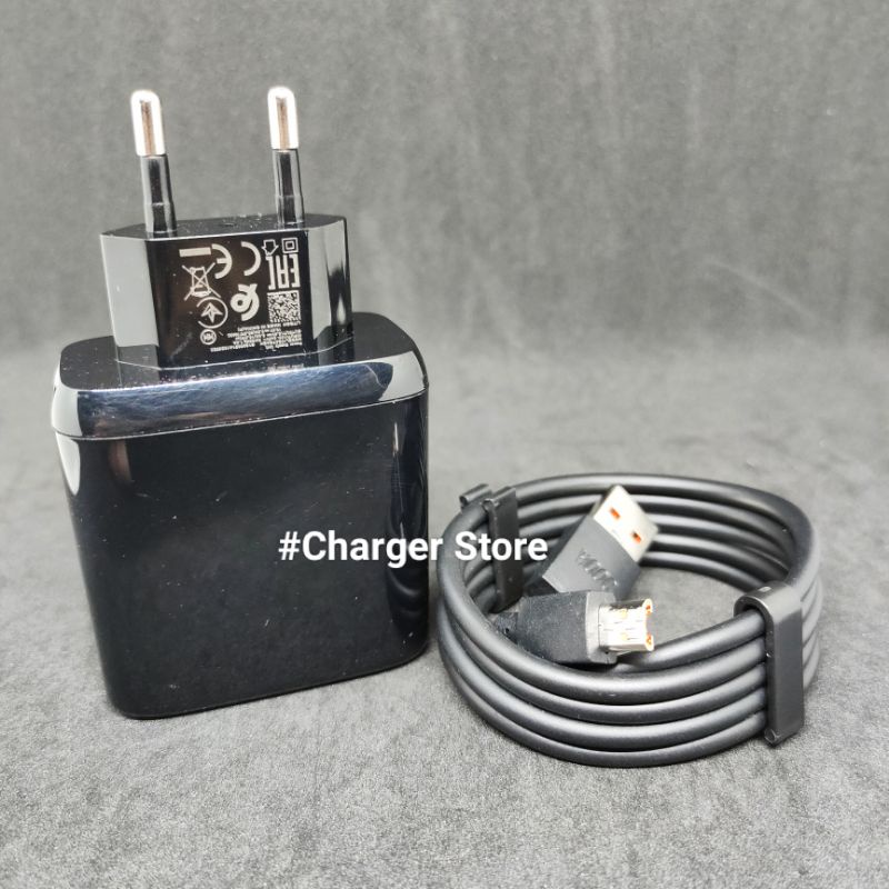 Charger Oppo 65W 6.5A Hitam Micro USB FAST CHARGING VOOC ORIGINAL