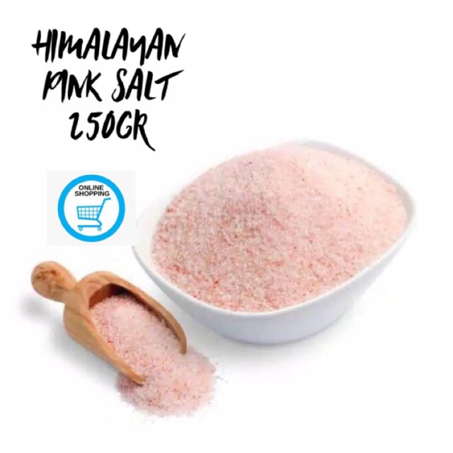 

Ready!! HIMALAYAN PINK SALT 250gr