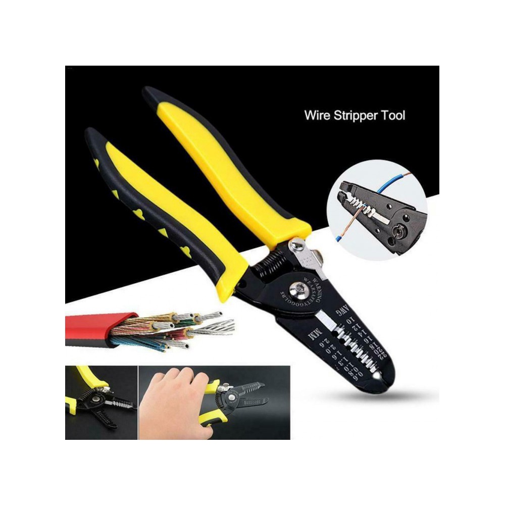 BISA COD Tang potong dan kupas kabel wire stripper 3in1 Wire Stripper Pengupas Kulit Kabel Kupas Kabel Tang