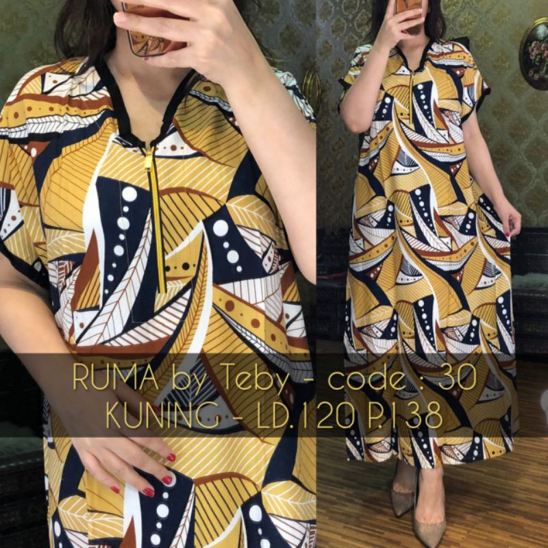 DASTER ARAB TEBY RUMA SERIES RAYON VISCOSE BIG SIZE BY TEBY ORI-7