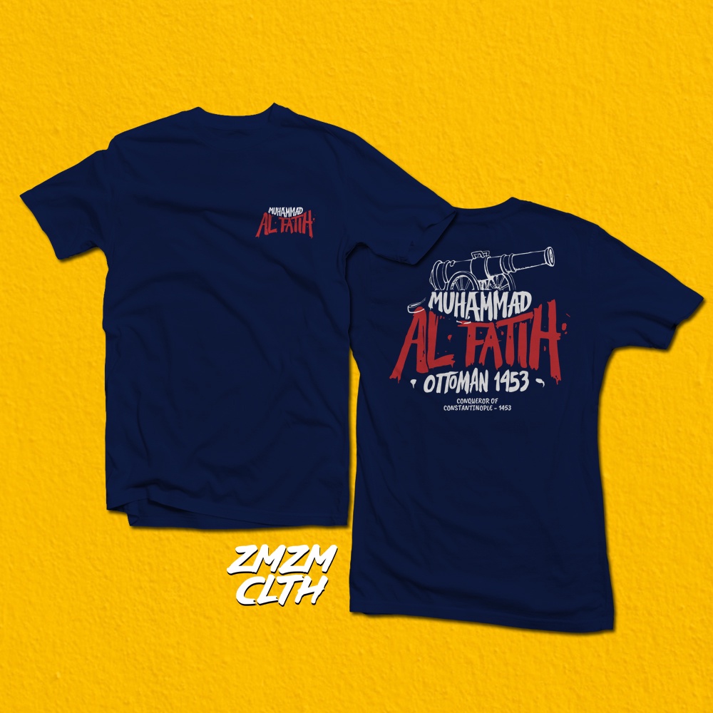 Kaos Dakwah Muhammad Al Fatih Islami Muslim-NAVY