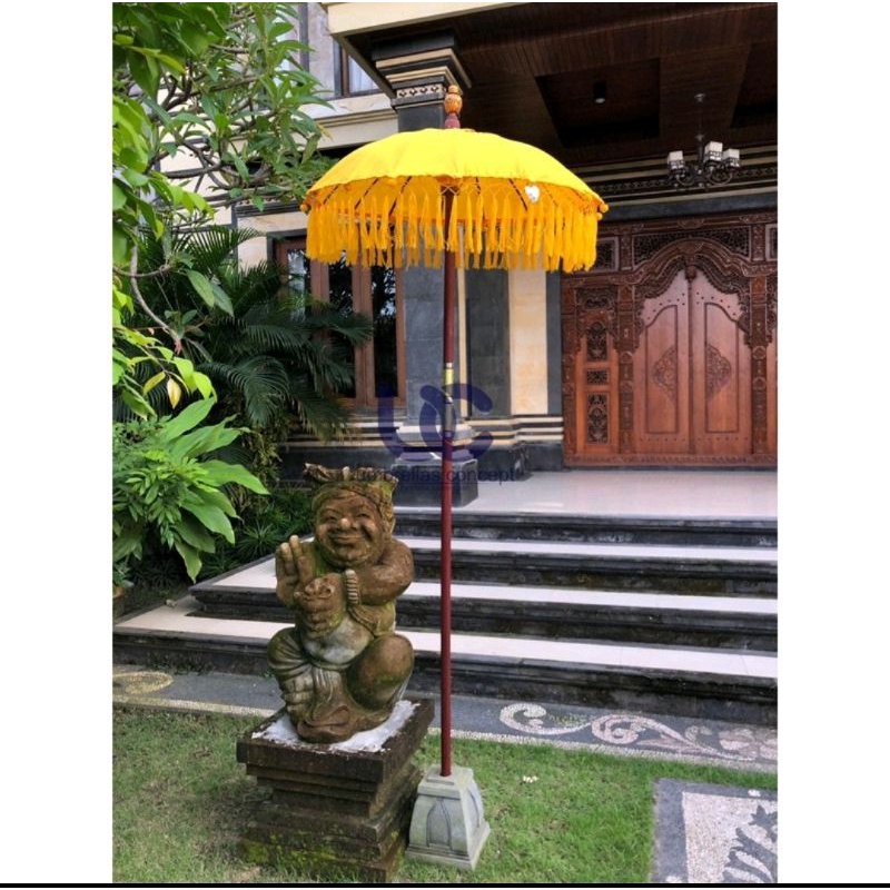 Tedung Payung Bali Pajeng Dekorasi Include Tongkat/Stik