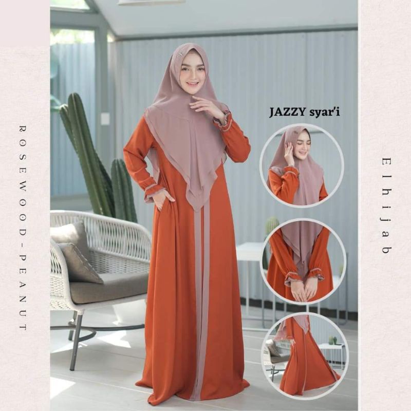 gamis ORI jazzy syar'i dan ss hijab