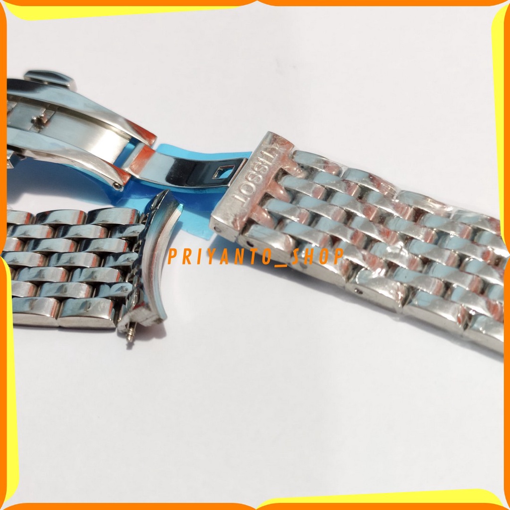 Tali Jam Tangan Strap Rantai Tiss0t 20mm T063 Curved Stainless steel Terbaikk