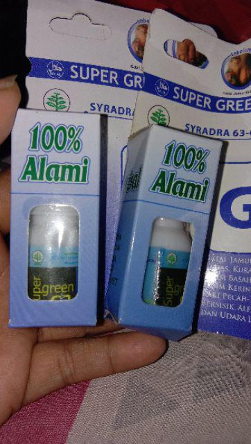 (green Plus Biru) Super Green Plus Obat Gatal Dan Alergi Tanpa Original