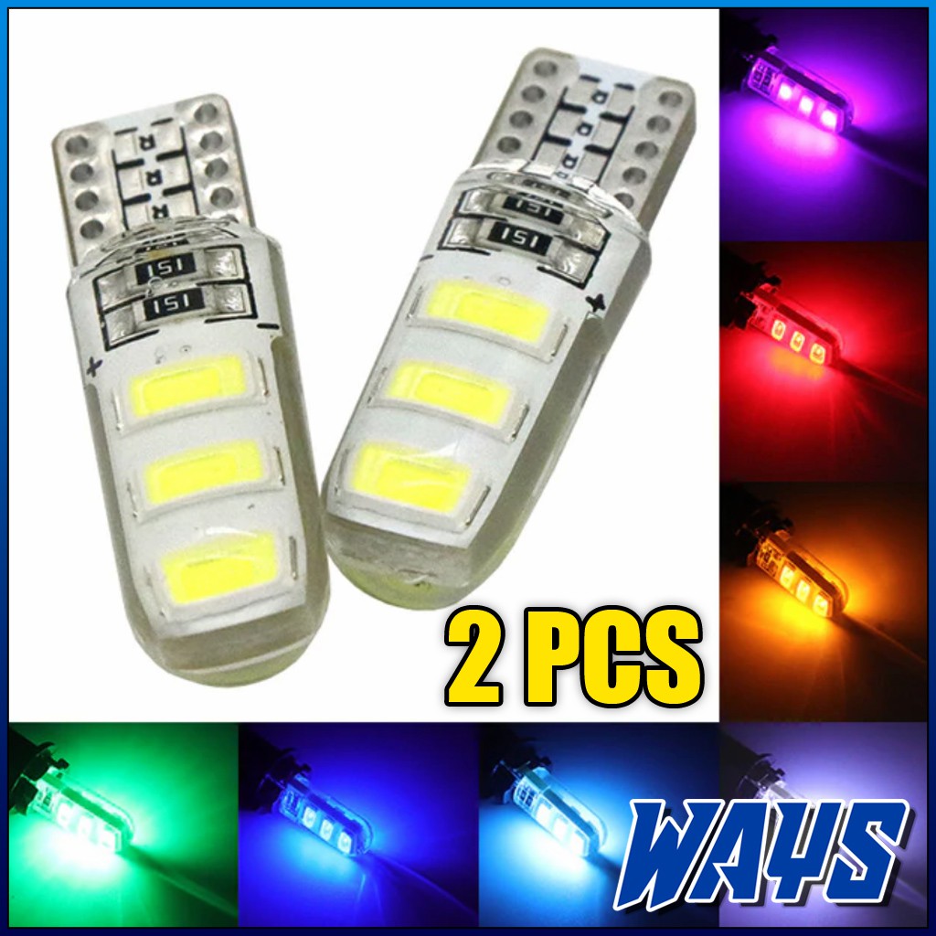 [L062] 2pcs Lampu Senja Sein T10 Warna Mobil Motor Mio Soul Xeon Xride Beat Vario Scoopy Fino Nmax