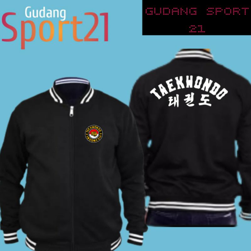 jaket baseball TAEKWONDO INDONESIA jaket TAEKWONDO INDONESIA