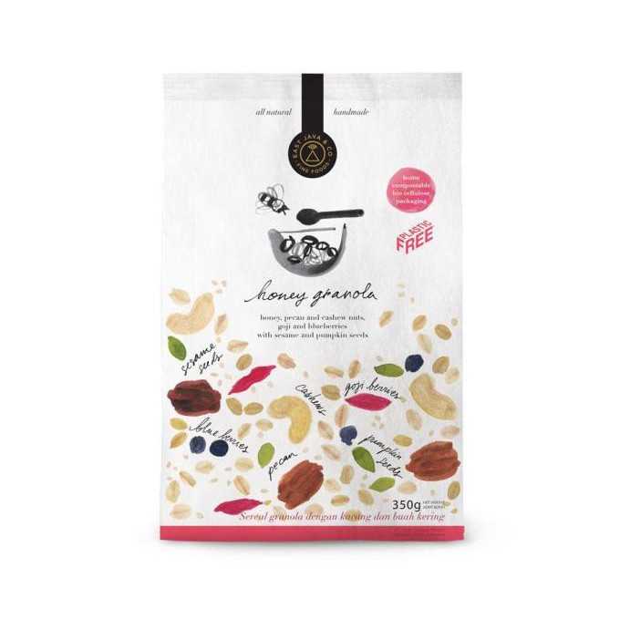 

TERBARU HONEY GRANOLA 350GRAM- EAST JAVA & CO