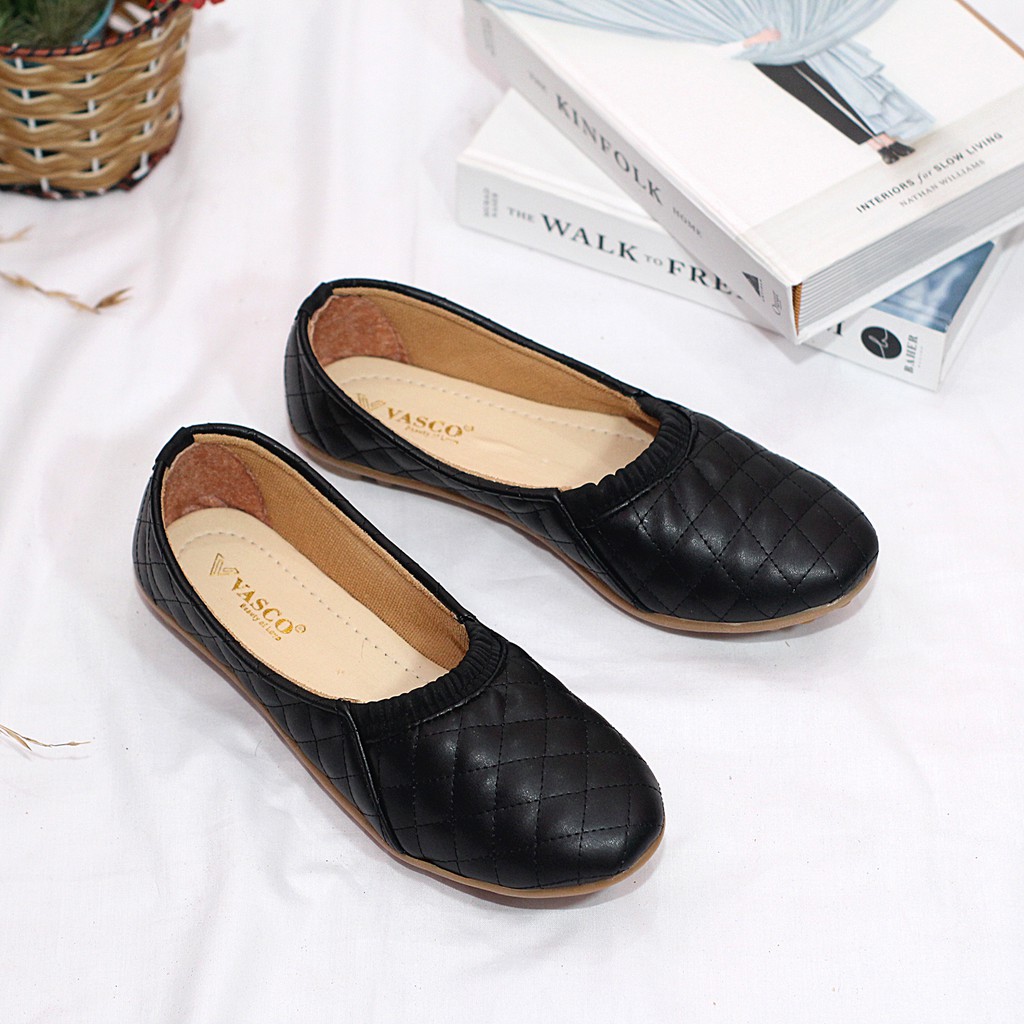 Milicca flat shoes wanita kasual kekinian harisa