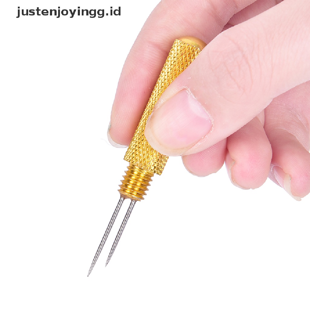 // justenjoyingg.id // Metal Fishing Hook Knotting Tool &amp; Tie Hook Loop Making Device Hooks Remover ~