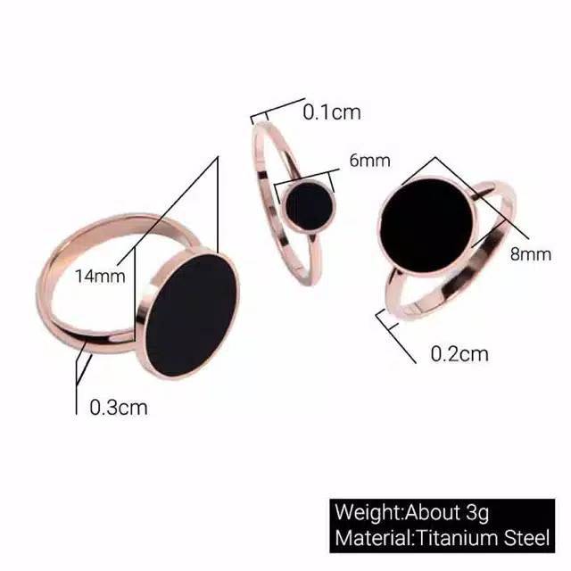 Gg Cincin Titanium Premium BV• Classic #CC-101