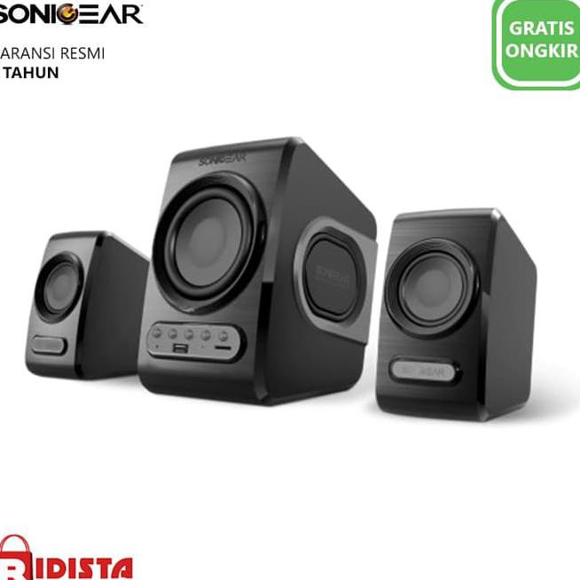 Gvmc Speaker Aktif Sonic Gear Quatro V Speaker 2.1 Extreme Bass - Kuning Fom6