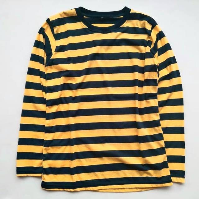 KAOS STRIPE LONG BIG YELLOW BLACK | KATUN 30s