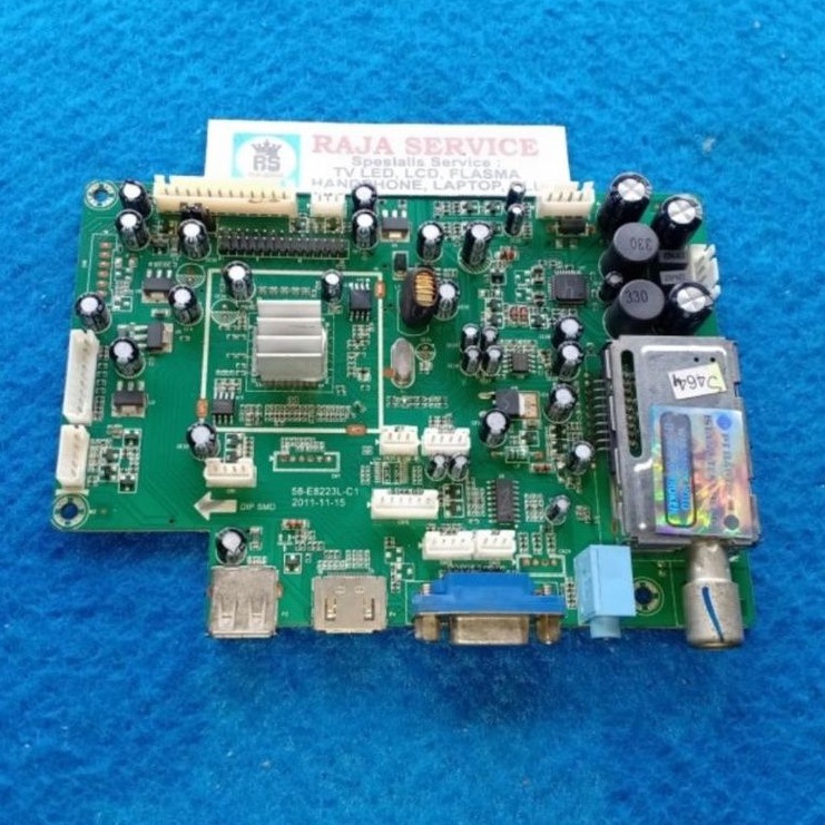 mb tv polytron PLD 24D301 PLD24D301 mainboard board motherboard mesin modul mobo