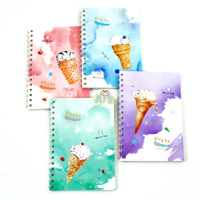 

Hemat Buku Tulis A5 Spiral Happy Star Trendi