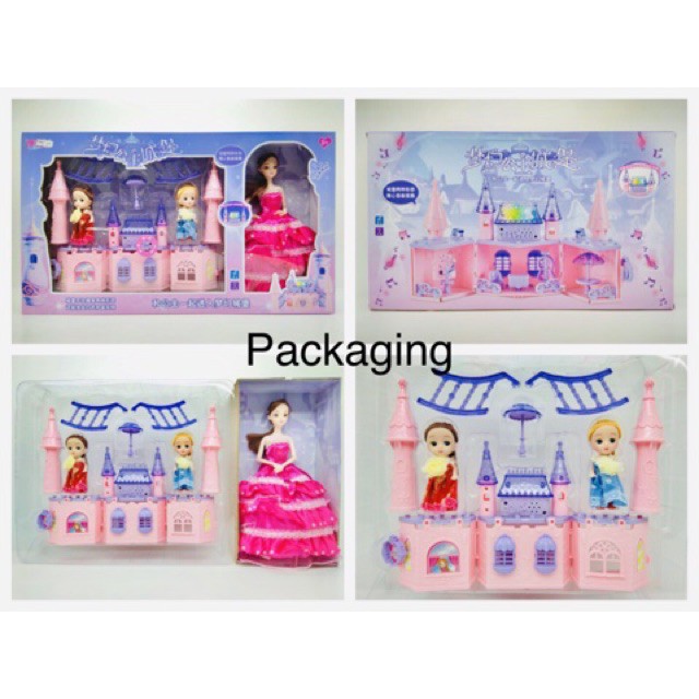 [JUALSEMUA18](2818B)MAINAN ANAK DREAM CASTLE PRINCESS BARBIE / MAINAN ISTANA BARBIE