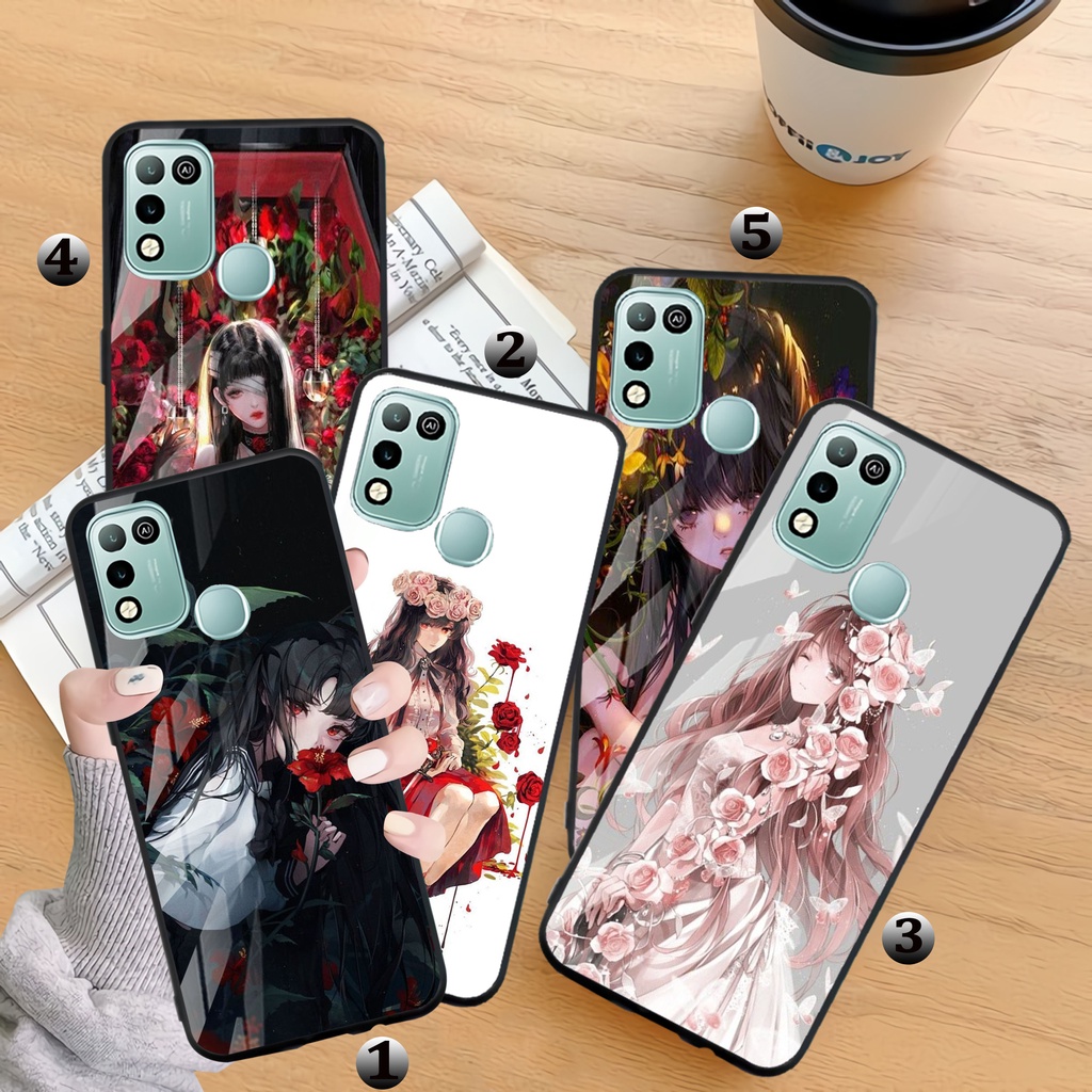 (XS368) Case Glossy INFINIX HOT 11 PLAY HOT 10 PLAY /HOT10/HOT9PLAY/HOT8/NOTE7/HOT 10S/NOTE8/SMART5 