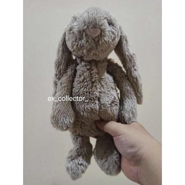 jellycat bunny jaemin / beige, minus label terpotong
