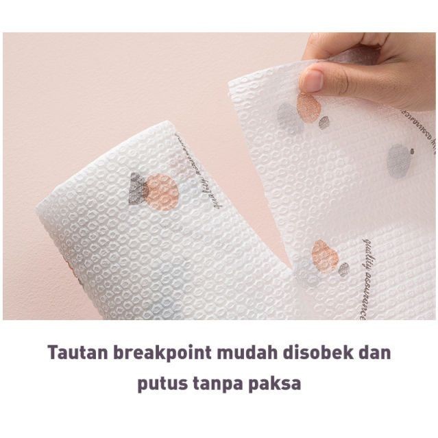 Tissue Roll Bisa di cuci Kain Lap Nyerap Minyak Lembut Pembersih Alat Dapur