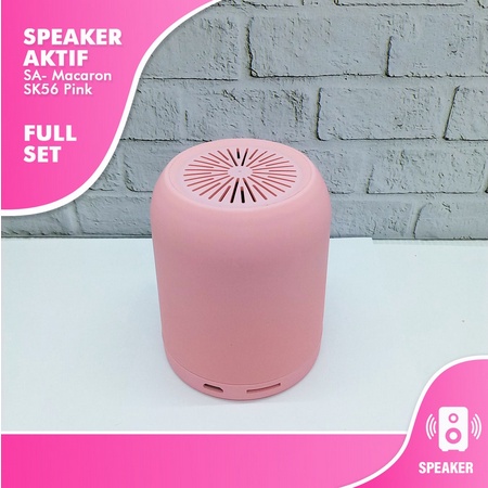 Speaker Bluetooth Macaron Mini Inpods 12 Little Fun TWS Wireless Mega Bass-SK56