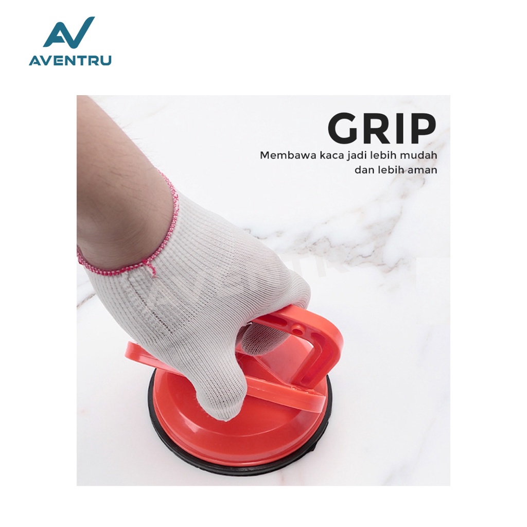 Glass Suction Single Cup Sucker Plate Kop Kaca Keramik 1 Kaki 1 PVC