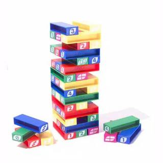 UNO STACKO BALOK SUSUN, UNO KARTU CARD, UNO STACKING BLOCK GAME MAINAN EDUKASI SERU | Shopee ...