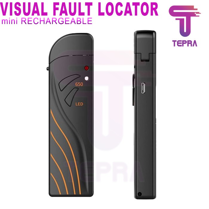 Mini Rechargeable VFL Senter Laser Fiber Optic 30mw 30KM|SENTER FO