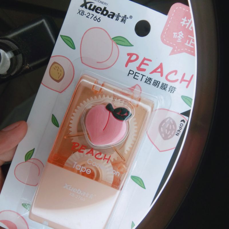 

Correction Tape motif Peach buah persik
