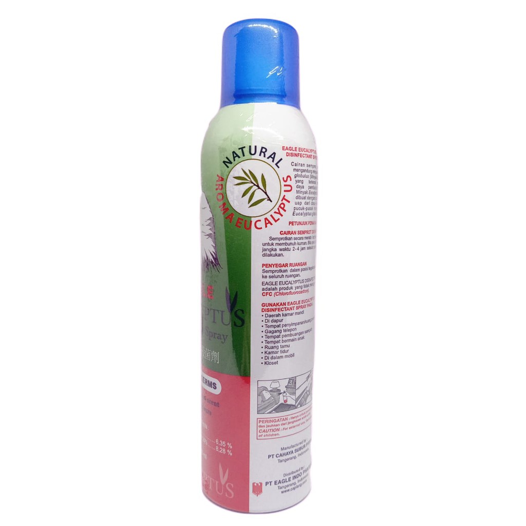 (BOSS) 280mL - EAGLE EUCALYPTUS Disinfectant Spray - Eagle Disinfektan Spray